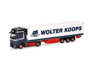 MB Actros L ProCabin Gigaspace chladírenský návěs Wolter Koops Herpa 319966