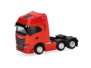Iveco S-Way MY24 (6x2) červené Herpa 320313