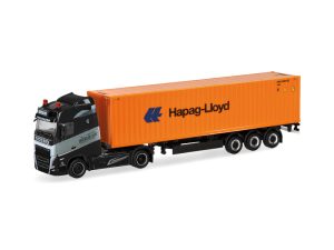 Volvo FH GL 2020 kontejnerový návěs Hapag Lloyd Herpa 320382