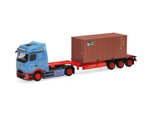 MB eActros ProCabin BigSpace s kontejnerem Frankenbach Herpa 320658