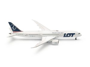Boeing 787-9 LOT Polish Airlines Herpa 536646-001
