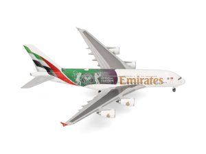 Airbus 380 Wimbledon Emirates Herpa 538664