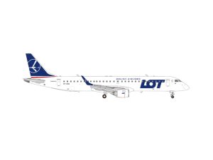 Embraer E195 LOT Polish Airlines Herpa 573825