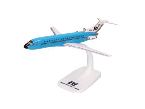 B727-200 Braniff Solid New Dark Blue Herpa 613996