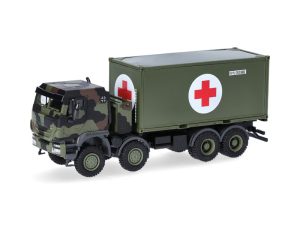 Iveco Trakker Bundeswehr s kontejnerem Herpa 747219-002