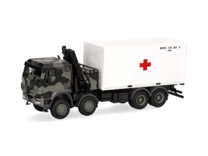 Iveco Trakker 8x8 s kontejnerem Bundeswehr Herpa 747288