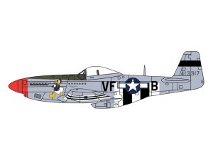 P-51 Mustang 336th FS, Capt.D.R.Emerson Herpa 81AC126
