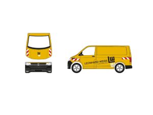 VW T6.1 skříň Leonhard Weiss Herpa 937252