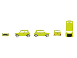 Mini Cooper zelený – pravostranné řízení Herpa 941150