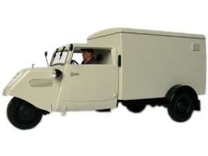 Tempo se skříní bílý Hübner 7009