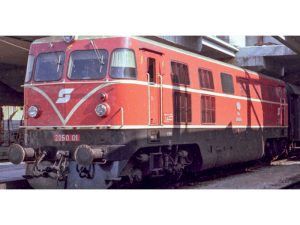 dieselová lokomotiva ÖBB 2050.01 oranžová se zvukem Jägerndorfer 20532