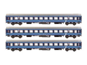 set lůžkových vozů UIC-X ÖBB Jägerndorfer 61400