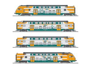 elektrická patrová jednotka KISS ODEG 4-dílná Liliput L133853