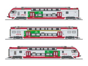 elektrická patrová jednotka KISS CFL 3-dílná AC digitální Liliput L133865