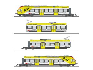 elektrická jednotka FLIRT SBB-CFF 4-dílná AC digitální Liliput L133868