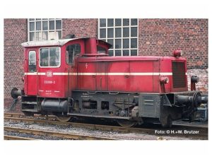 dieselová lokomotiva 332 008-2 DB červená IV.epocha Liliput L162586