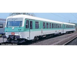 motorový vůz řady 628.4/928.4 tyrkysový/šedý Erfurt 2-dílný DB AG V.epocha Liliput L163200