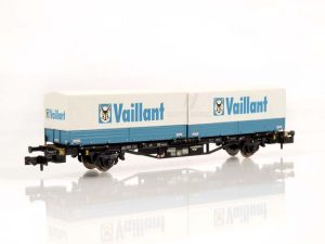 kontejnerový vůz Lgjs 571.1 s výměnnými korbami Vaillant DB IV.epocha Liliput L265223