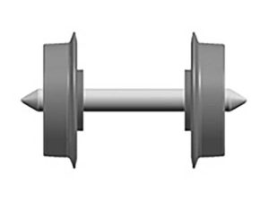 dvojkolí loukoťové izolované 7,5/14,7 mm 50 ks Liliput L949303