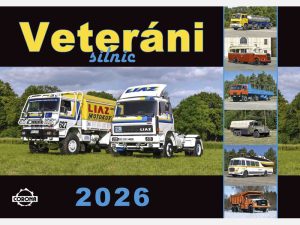 kalendář nástěnný 2026 - Veterání silnic Literatura kaln26vetsil