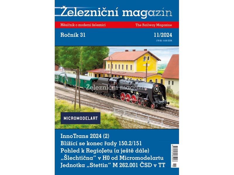 Železniční magazín 11/2024 Literatura zm2411