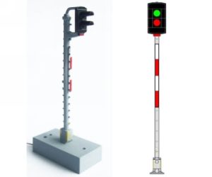 návěstidlo AŽD vjezdové ( Z,Č ) Němeček t240