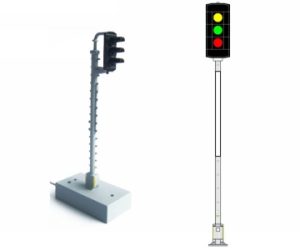 návěstidlo AŽD oddílové – autoblok ( Ž,Z,Č ) Němeček t360