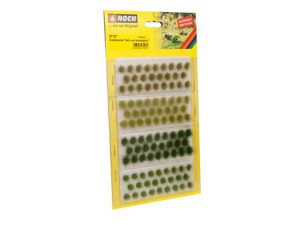 trsy trávy světle a tmavě zelená 6mm Noch 07127