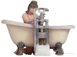 žena koupající dítě Noch 10421