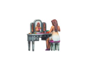 žena u toaletního stolku Noch 10423