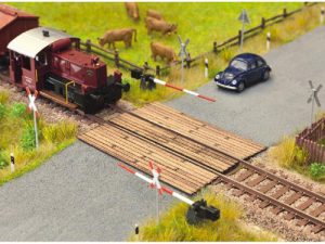 železniční přejezd dřevěné fošny Noch 14305