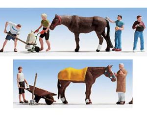 práce ve stáji Noch 15634