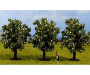 strom ovocný bílý 3ks Noch 25111