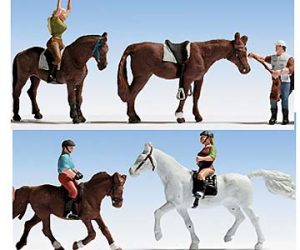 jezdci na koních - doprodej Noch 45630