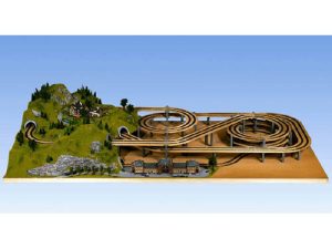 podloží kolejové spirály dvojkolejné N R194/230 Noch 53126