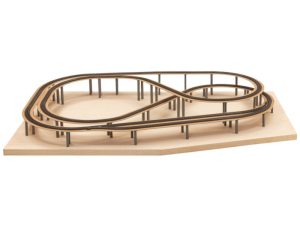 Easy-Track kolejového podkladu kolejiště Andreastal Noch 53605