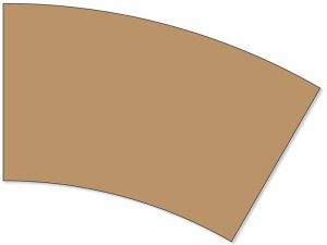 kolejový podklad Easy-Track obloukový R2_R3 6 kusů Noch 53844