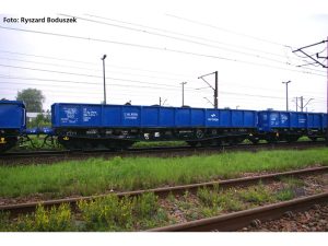 set otevřených vozů 401Zb PKP Cargo Piko 28313