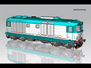 dieselová lokomotiva D.445 XMPR FS se zvukem XP Piko 55932