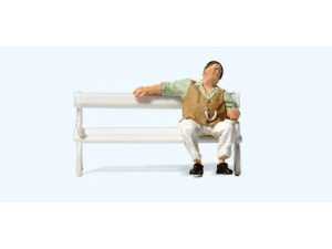muž na lavičce Preiser 28274