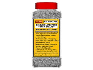 vápencový štěrk 1,4kg středně šedý Proses PBAL-02