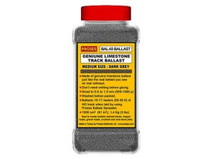 vápencový štěrk 1,4kg tmavě šedý Proses PBAL-03