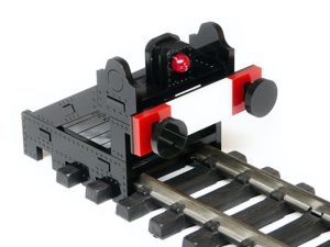 koncovka koleje s blikající LED digital Proses PBF-G-01