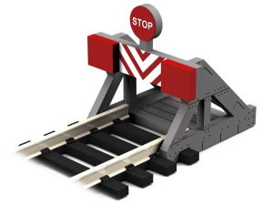 koncovka koleje 00 1:76 2ks Proses PBF-OO-09