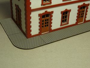 chodník z šestiúhelníkových dlaždic Proses PLS-018