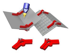 magnetické držáky Snap & Glue s nastavitelným úhlem 2ks Proses PPR-SS-04