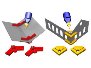 magnetické držáky Snap & Glue s nasavitelným úhlem 4ks Proses PPR-SS-05