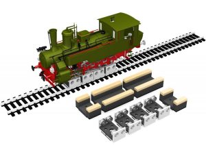 čistící sada H0 se 4 rolnami Proses PRR-HO-04