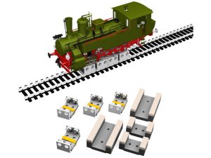 čistící sada H0 Märklin se 4 rolnami Proses PRR-M-04