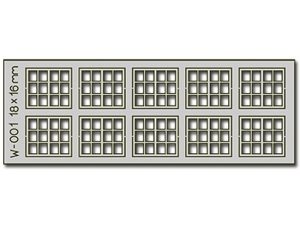 okna 18 x 16 mm 10ks Proses PW-001